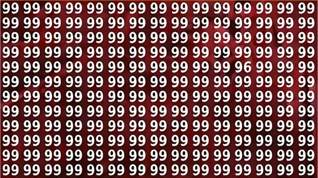 Optical Illusion Test: మీది డేగ చూపు అయితే.. ఈ ఫొటోలో 99ల మధ్యనున్న 96ను 5 సెకెన్లలో కనిపెట్టండి..
