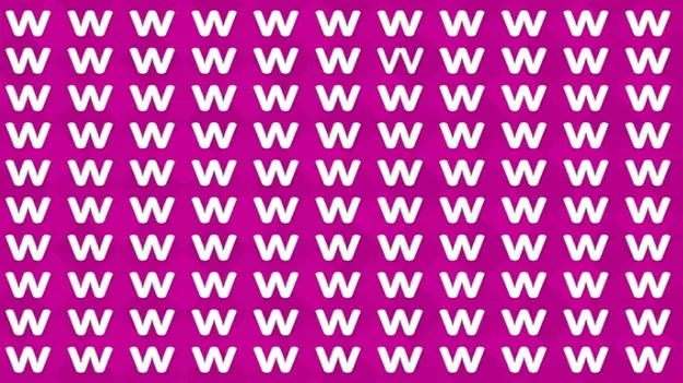 Optical Illusion Test: ఈ ఫోటోలో ఉన్నవన్నీ Wలు కావు.. భిన్నంగా ఉన్న దాన్ని 5 సెకన్లలో కనిపెట్టండి..