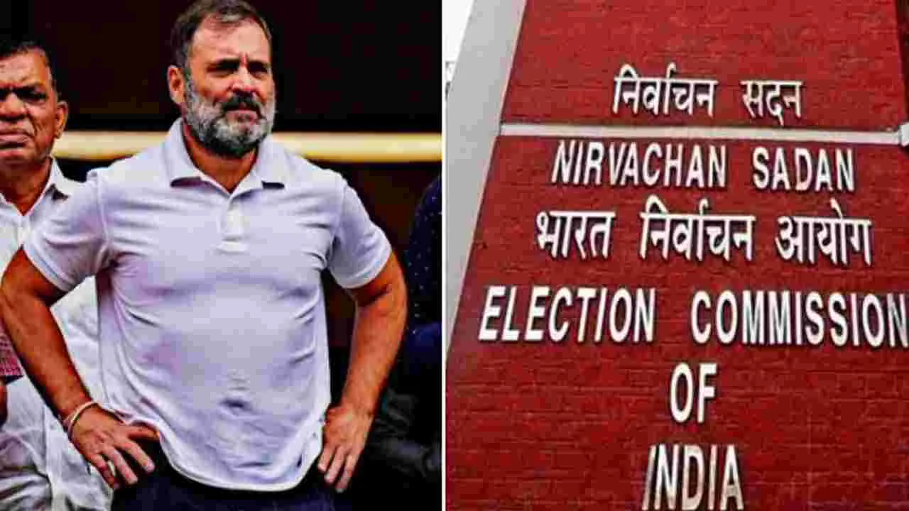 ECI: రాహుల్ గాంధీ రిగ్గింగ్ వ్యాఖ్యలపై ఎన్నికల కమిషన్ ఆగ్రహం