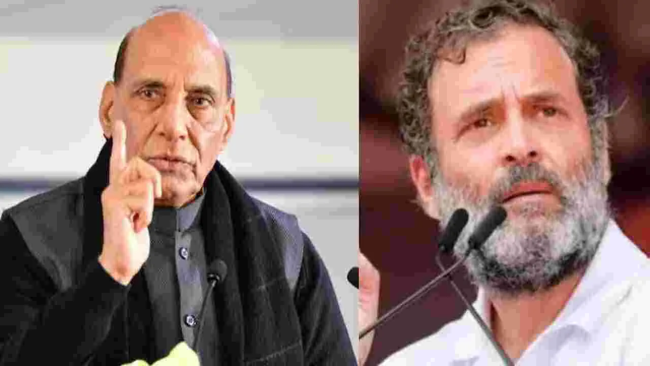 Rajnath Singh: ఆటమిక్ టెస్ట్ వెంటనే జరపాలి.. రాహుల్‌కు రాజ్‌నాథ్ స్ట్రాంగ్ కౌంటర్