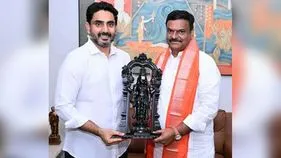 Madhav Meets Lokesh: లోకేశ్‌తో బీజేపీ రాష్ట్ర అధ్యక్షుడు మాధవ్‌ భేటీ 