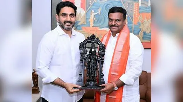 Madhav Meets Lokesh: లోకేశ్తో బీజేపీ రాష్ట్ర అధ్యక్షుడు మాధవ్ భేటీ