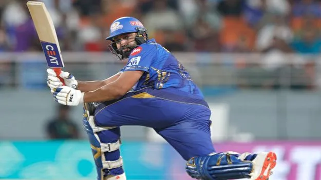 IPL 2025 MI vs GT: రోహిత్ విధ్వంసం.. గుజరాత్ ముందు భారీ టార్గెట్..