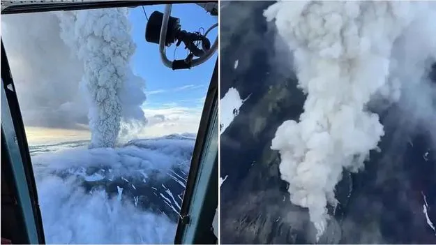 Kamchatka Volcano Eruption: రష్యాలో భారీ విస్ఫోటనం.. 600 ఏళ్ల తర్వాత నిప్పులు కక్కిన అగ్నిపర్వతం..