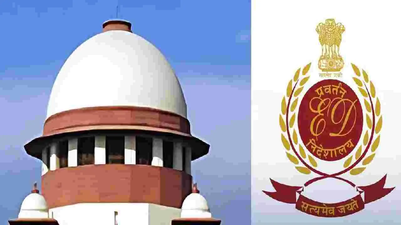Supreme Court: రాజకీయ పోరాటాలతో మీకేం పని.. ఈడీకి సుప్రీంకోర్టు హెచ్చరిక