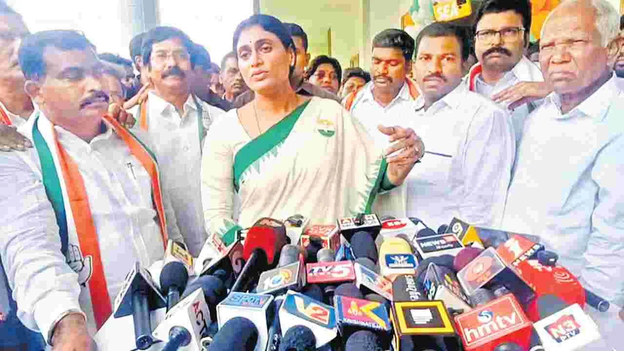 Sharmila: సంగయ్య మృతికి కారణం ముమ్మాటికీ జగన్‌ నిర్లక్ష్యమే