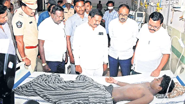 ఎస్సీ హాస్టల్‌లో ప్రమాదం 