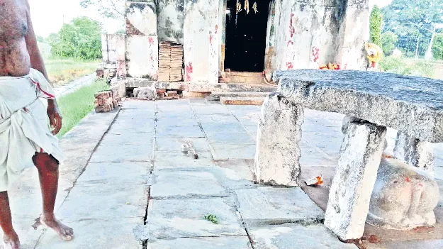 భీమేశ్వరస్వామి ఆలయంలో తవ్వకాలు