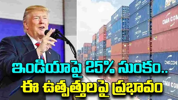 US Imposes Tariff: భారత్పై అమెరికా భారీ సుంకం.. ఈ వస్తువులకు చుక్కలు చూపించనున్న టారిఫ్