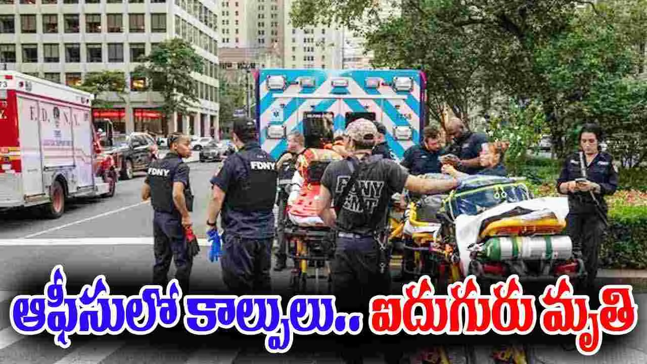 New York Shooting: న్యూయార్క్ పార్క్ అవెన్యూలో కాల్పులు.. ఐదుగురు మృతి