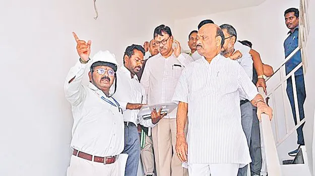 Speaker Ayyannapatrudu: ఎమ్మెల్యే, ఎమ్మెల్సీ క్వార్టర్ల పనులు భేష్‌