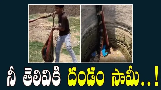 Viral Video: ఇలాంటి తెలివితేటలు ఎక్కడి నుంచి వస్తాయో.. బావిలో పడిన బంతిని ఎలా తీశారో చూడండి..