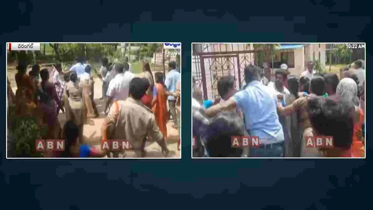 Warangal News: ఇంటర్‌క్యాస్ట్ ప్రేమ.. పోలీసుల కళ్లెదుటే ఆ జంటపై 