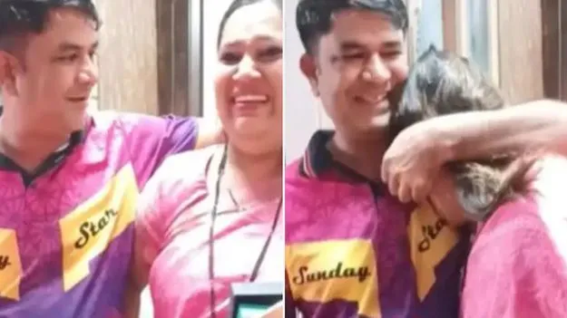 Wife and Husband: ఇలాంటి భార్య ఉంటే అదృష్టమే.. ఆ భర్త ఎంత ఎమోషనల్ అయ్యాడో చూడండి.. 