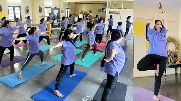 Yoga: ఓజాస్ తేజో ఆధ్వర్యంలో యోగా దినోత్సవ వేడుకలు