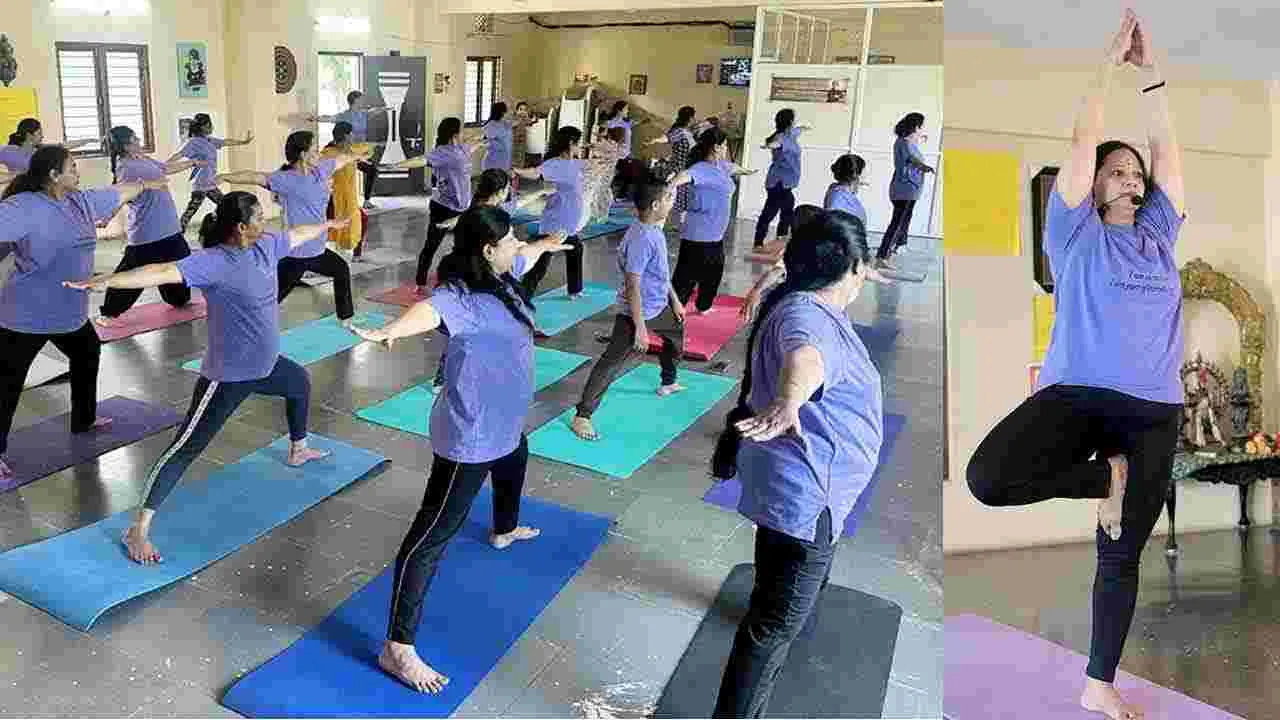 Yoga: ఓజాస్ తేజో ఆధ్వ‌ర్యంలో యోగా దినోత్స‌వ వేడుక‌లు