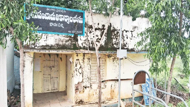 శిథిలావస్థకు చేరిన..  గ్రామ పంచాయతీ భవనాలు