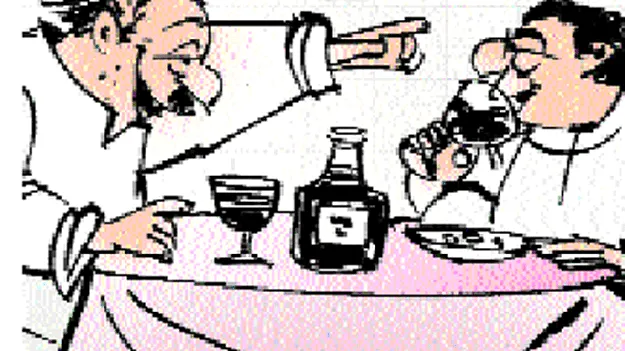 వచ్చేనెల 1 నుంచీ  కూర్చుని తాగండి బాబూ!