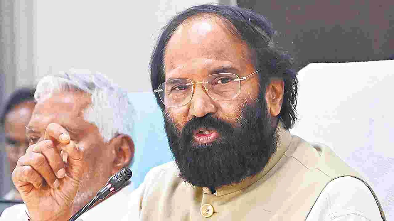 Uttam Kumar Reddy: సింగూరు డ్యామ్‌ రక్షణకు చర్యలు తీసుకోండి