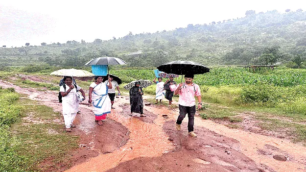 68 కిలోమీటర్లు వాహనంలో పయనించి.. 