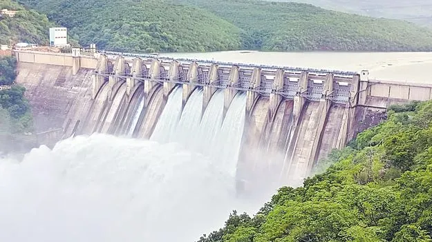 Srisailam Project: మూడో సారి తెరుచుకున్న శ్రీశైలం గేట్లు