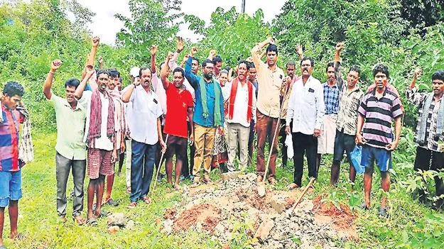 హైడ్రో పవర్‌ ప్రాజెక్టు సరిహద్దు దిమ్మ తొలగింపు