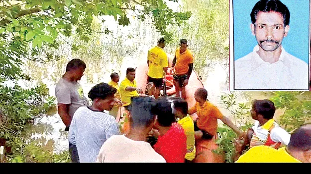 రాధాసాగరంలో వ్యక్తి గల్లంతు