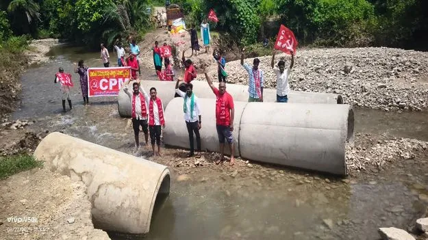 వాగుపై బ్రిడ్జి నిర్మించాలి