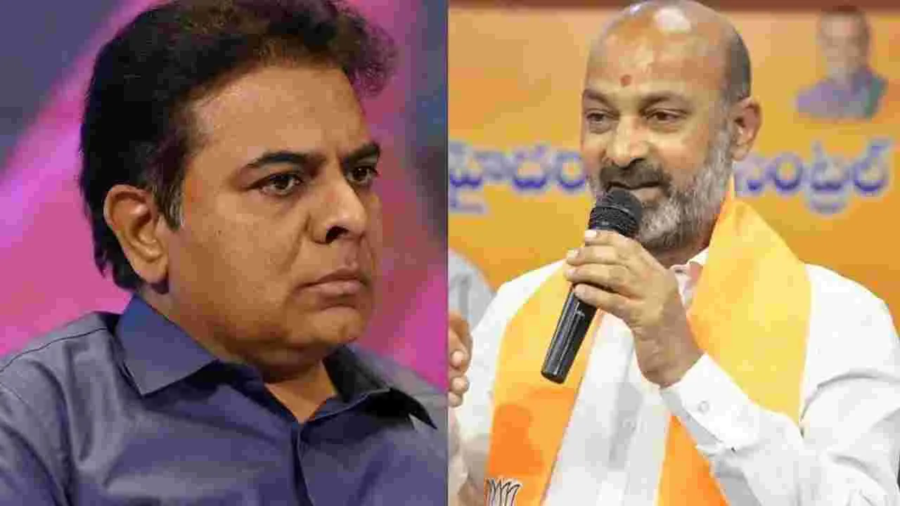 KTR: సంజయ్‌కు 48 గంటల గడువు!