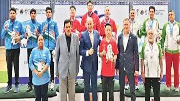 ఆసియా షూటింగ్‌లో భారత్‌కు రజతం