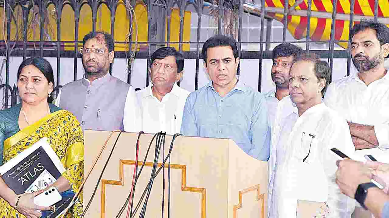KTR: ఢిల్లీలో రేవంత్‌ ధర్నా ఓ డ్రామా