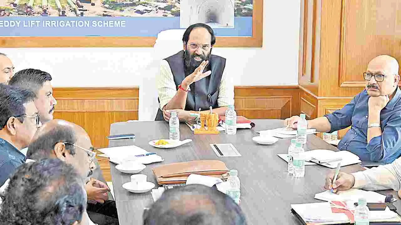 Uttam Kumar Reddy: ఎస్‌ఎల్‌బీసీ టన్నెల్‌  పనుల పునరుద్ధరణకు రూట్‌మ్యాప్‌