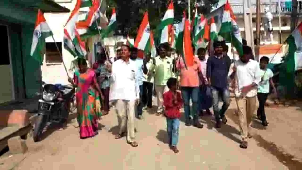 2025: రాజుపేట మండలం బేగంపేటలో స్వాతంత్ర దినోత్సవ వేడుకలు