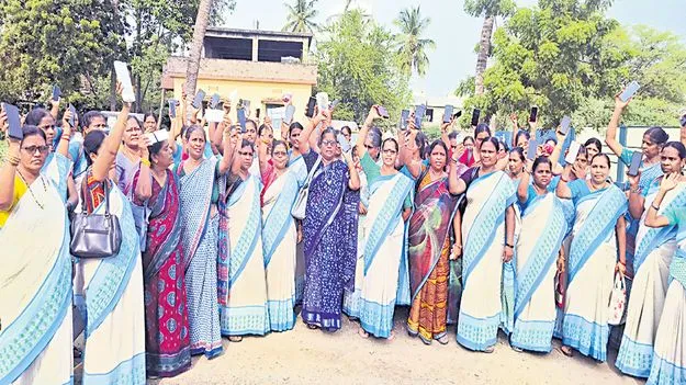 అంగన్‌వాడీల హల్‌‘సెల్‌’