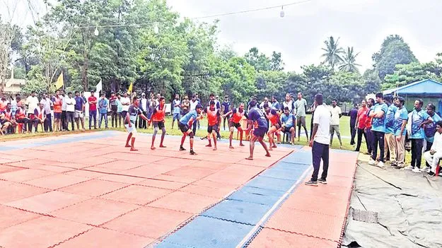 రాష్ట స్థాయి కబడ్డీ పోటీలు ప్రారంభం