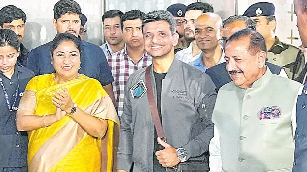 Shubhanshu Shukla: ఢిల్లీలో శుభాన్షు శుక్లాకు ఘన స్వాగతం