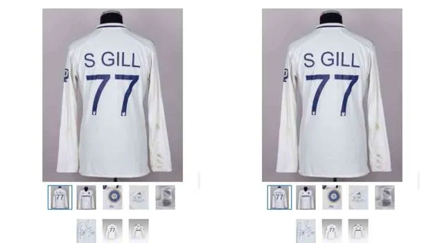 Sports Fundraising: గిల్‌ జెర్సీకి రూ 5.41 లక్షలు