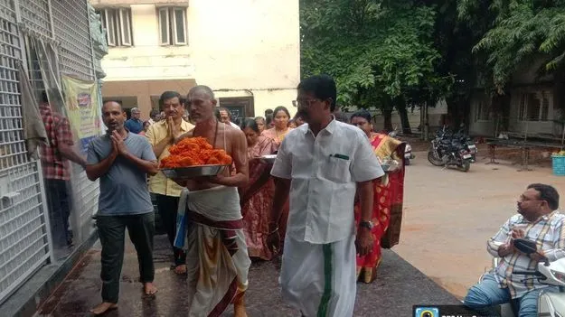  శ్రీవారి  ఆలయంలో   భక్తిశ్రద్ధలతో సౌభాగ్యం