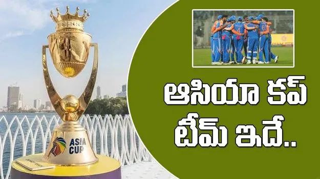 Asia Cup 2025: ఆసియా కప్‌కు టీమిండియా జట్టును ప్రకటించిన బీసీసీఐ.. 