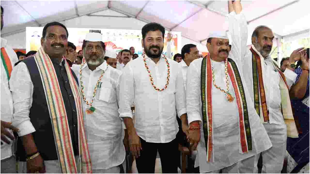 Telangana Congress protest: ఢిల్లీలో తెలంగాణ కాంగ్రెస్ నిరసన