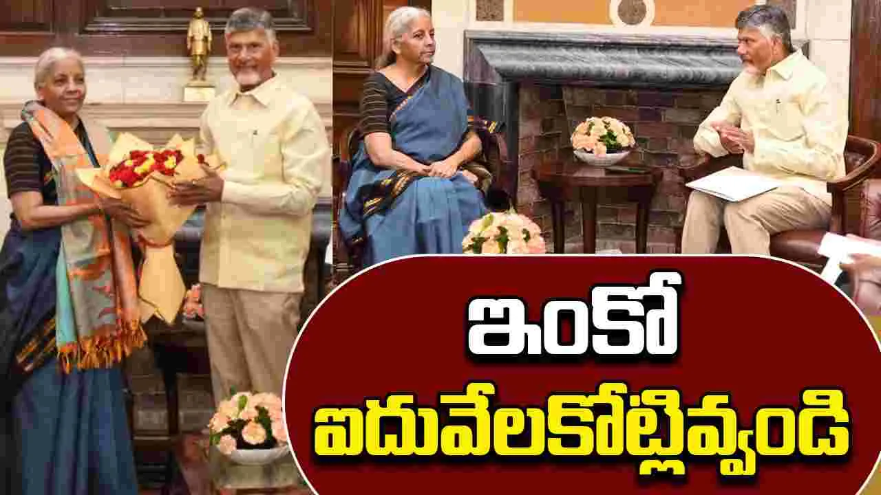 CM Chandrababu Delhi Tour : సాస్కి కింద అదనంగా ఐదు వేల కోట్లు ఇవ్వండి: ఢిల్లీలో చంద్రబాబు