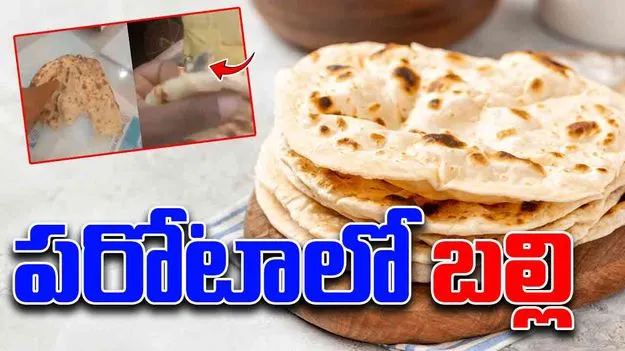 Tandoori Roti: డాబాలో దారుణం.. పరోటాలో బయటపడ్డ బల్లి..