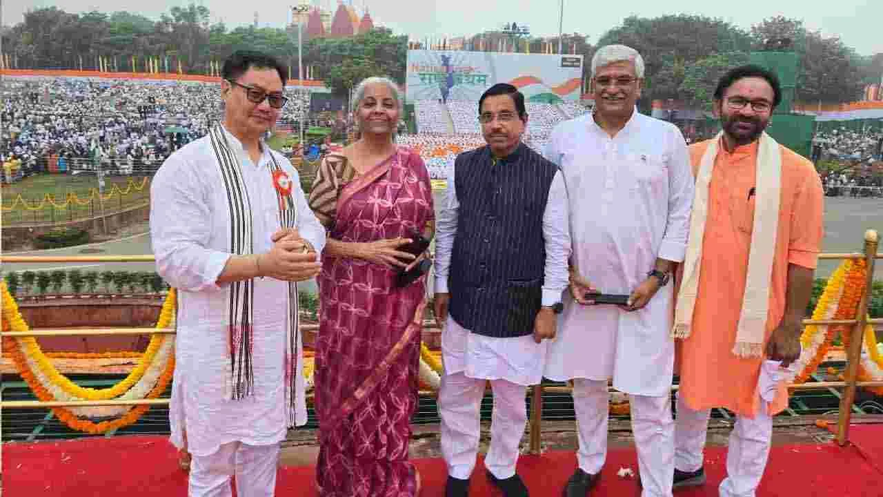 Independence Day :  ఢిల్లీ ఎర్రకోటలో 79వ భారత స్వాతంత్ర్య దినోత్సవ వేడుకల దృశ్యాలు