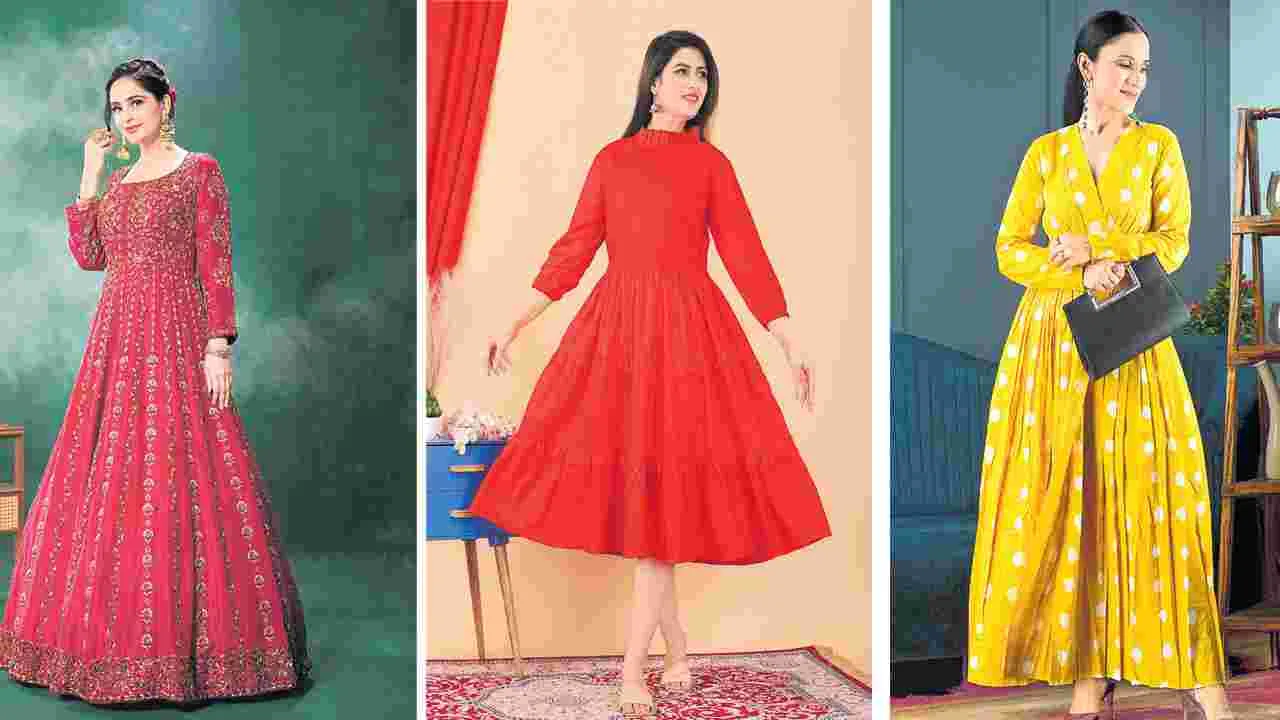 One Piece Dresses: వన్‌ పీస్‌ డ్రెస్‌లతో వయ్యారంగా..