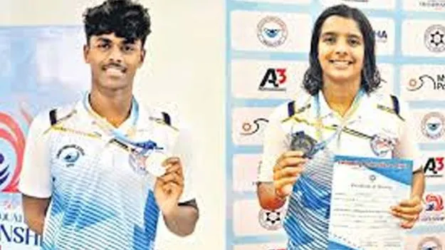 Junior Swimming: మెరిసిన సుహాస్‌, నిత్య