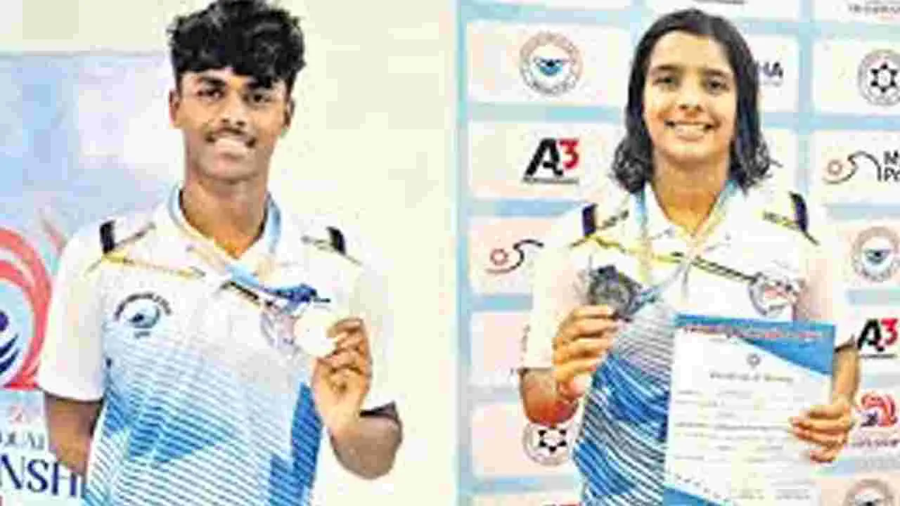 Junior Swimming: మెరిసిన సుహాస్‌, నిత్య