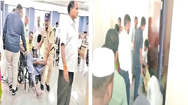 Inhumane Treatment of Disabled Man: జగిత్యాల ప్రజావాణిలో అమానుషం