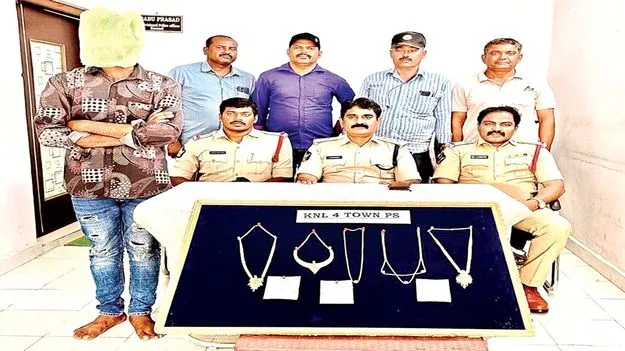 చోరీ కేసులో నిందితుడు అరెస్టు