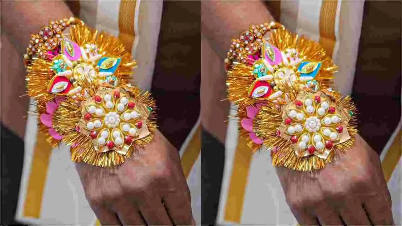 KTR: కేటీఆర్‌కు రాఖీ కట్టిన లగచర్ల జ్యోతి, లగచర్ల గిరిజనులు