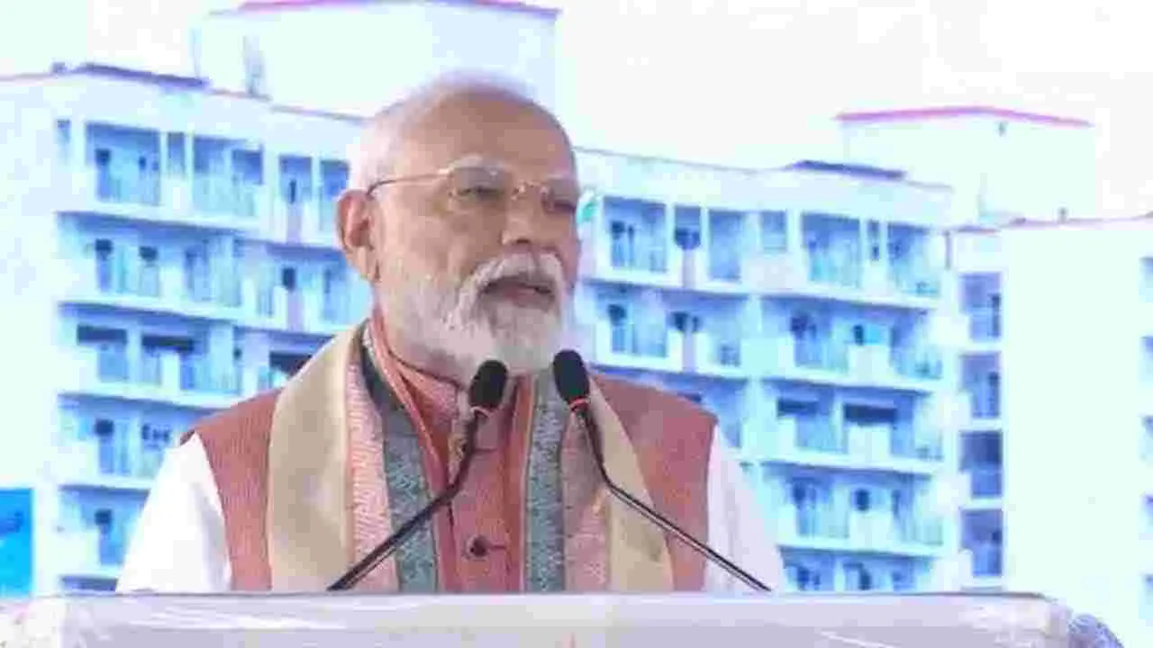 New Flats For MPs: ఎంపీల కొత్త ఇళ్లను ప్రారంభించిన ప్రధాని మోదీ